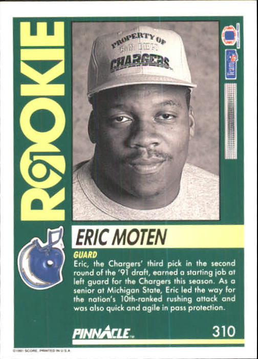 1991 Pinnacle Football "Main Set" Cards #251 to #415 Rookies and Veterans - Picture 119 of 327