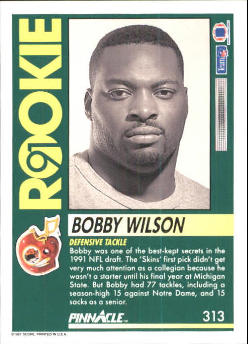 1991 Pinnacle Football "Main Set" Cards #251 to #415 Rookies and Veterans - Picture 125 of 327