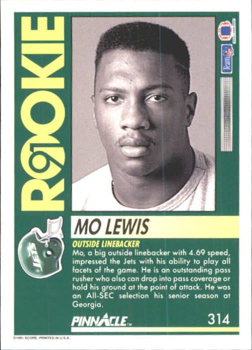 1991 Pinnacle Football "Main Set" Cards #251 to #415 Rookies and Veterans - Picture 127 of 327