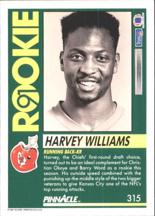 1991 Pinnacle Football "Main Set" Cards #251 to #415 Rookies and Veterans - Picture 129 of 327