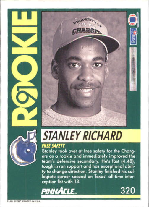 1991 Pinnacle Football "Main Set" Cards #251 to #415 Rookies and Veterans - Picture 139 of 327