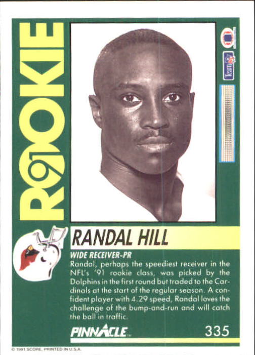 1991 Pinnacle Football "Main Set" Cards #251 to #415 Rookies and Veterans - Picture 169 of 327