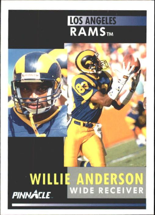 1991 Pinnacle Football "Main Set" Cards #251 to #415 Rookies and Veterans - Picture 196 of 327