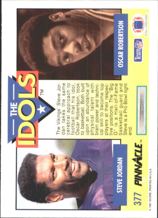 1991 Pinnacle Football "Main Set" Cards #251 to #415 Rookies and Veterans - Picture 253 of 327