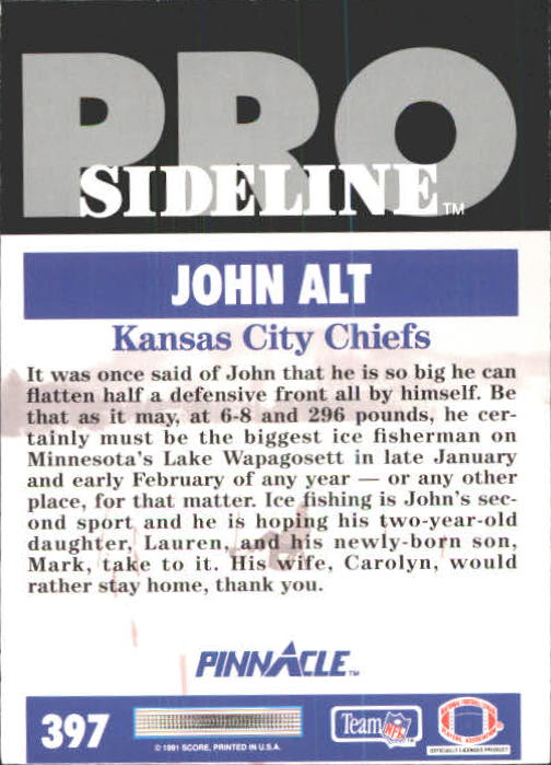 1991 Pinnacle Football "Main Set" Cards #251 to #415 Rookies and Veterans - Picture 291 of 327