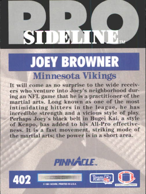 1991 Pinnacle Football "Main Set" Cards #251 to #415 Rookies and Veterans - Picture 301 of 327