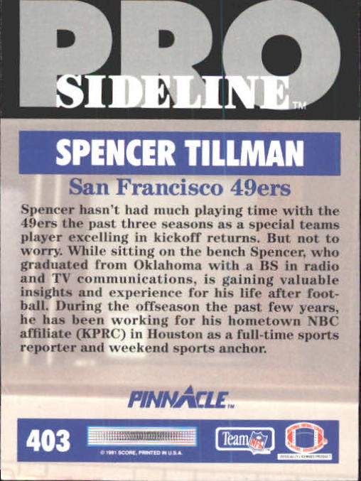 1991 Pinnacle Football "Main Set" Cards #251 to #415 Rookies and Veterans - Picture 303 of 327