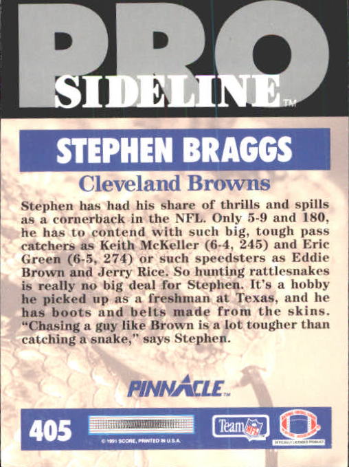 1991 Pinnacle Football "Main Set" Cards #251 to #415 Rookies and Veterans - Picture 307 of 327