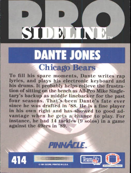 1991 Pinnacle Football "Main Set" Cards #251 to #415 Rookies and Veterans - Picture 325 of 327