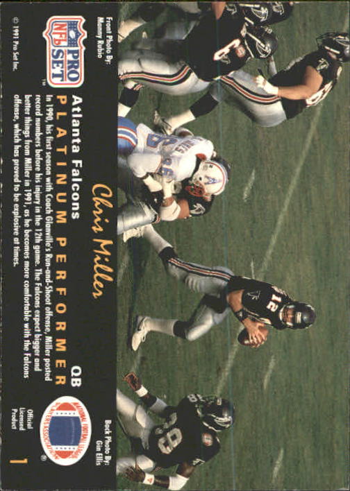 : Football NFL 1991 Pro Set Platinum #21 Kevin Mack #21