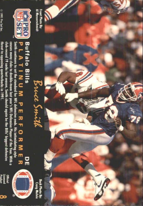 1991 Pro Set Platinum Football Card Pick 1-250