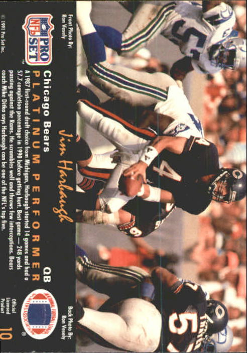 1991 Pro Set Platinum Football Card Pick 1-250