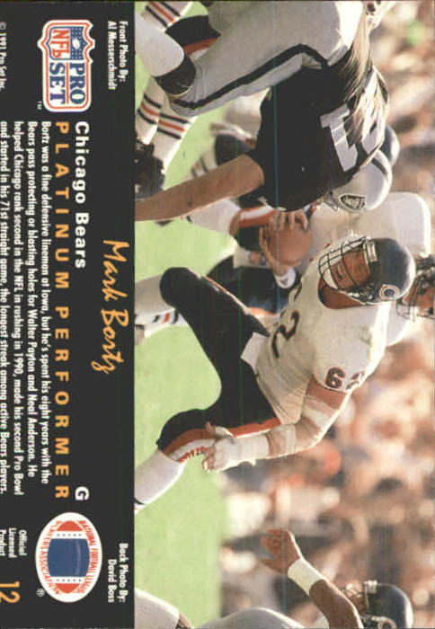 1991 Pro Set Platinum Football Card Pick 1-250