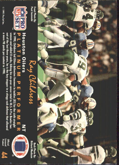 1991 Pro Set Platinum Football Card Pick 1-250