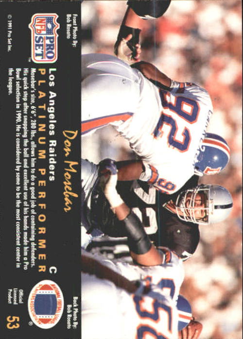 1991 Pro Set Platinum Football Card Pick 1-250