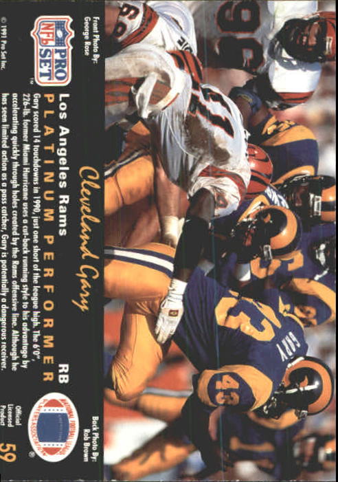 1991 Pro Set Platinum Football Card Pick 1-250