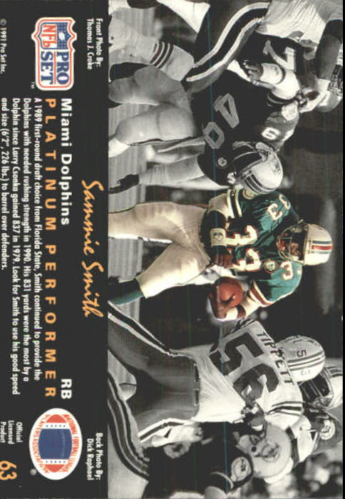 1991 Pro Set Platinum Football Card Pick 1-250