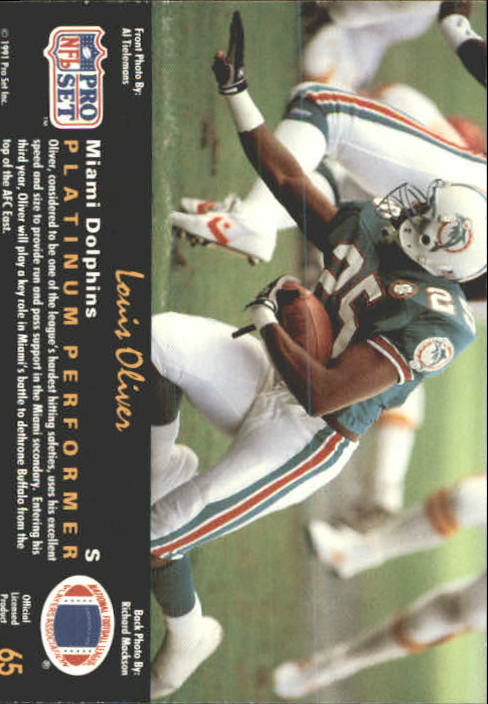 1991 Pro Set Platinum Football Card Pick 1-250