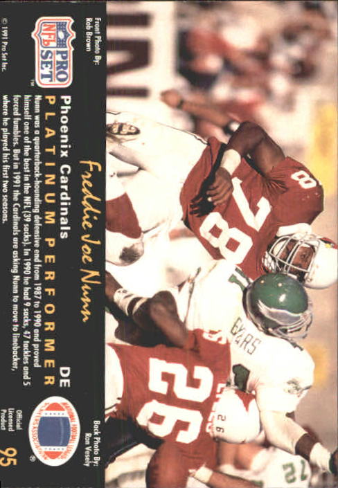 1991 Pro Set Platinum Football Card Pick 1-250