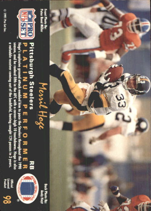 1991 Pro Set Platinum Football Card Pick 1-250