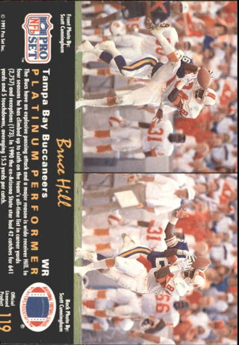 1991 Pro Set Platinum Football Card Pick 1-250