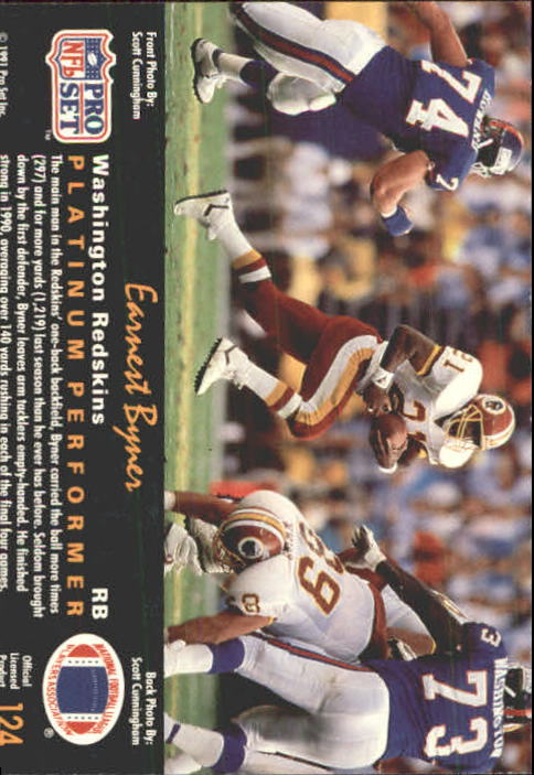 1991 Pro Set Platinum Football Card Pick 1-250