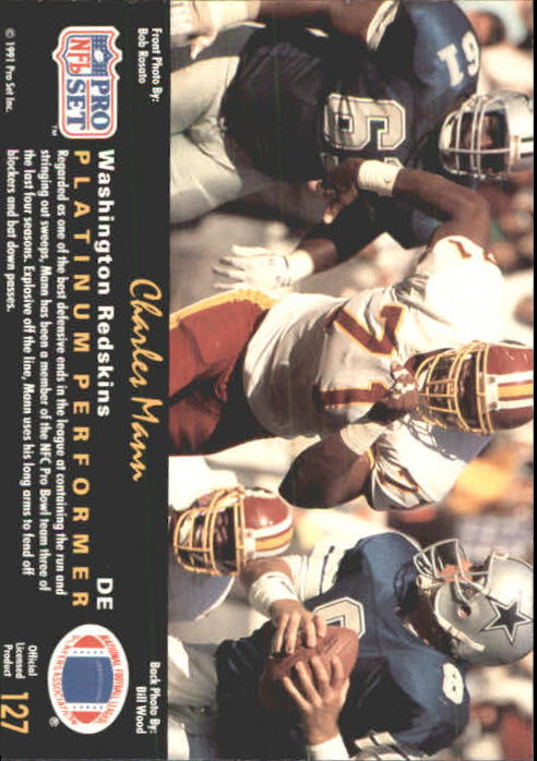 1991 Pro Set Platinum Football Card Pick 1-250