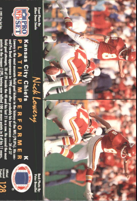 1991 Pro Set Platinum Football Card Pick 1-250