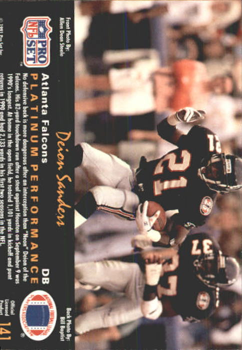 1991 Pro Set Platinum Football Card Pick 1-250