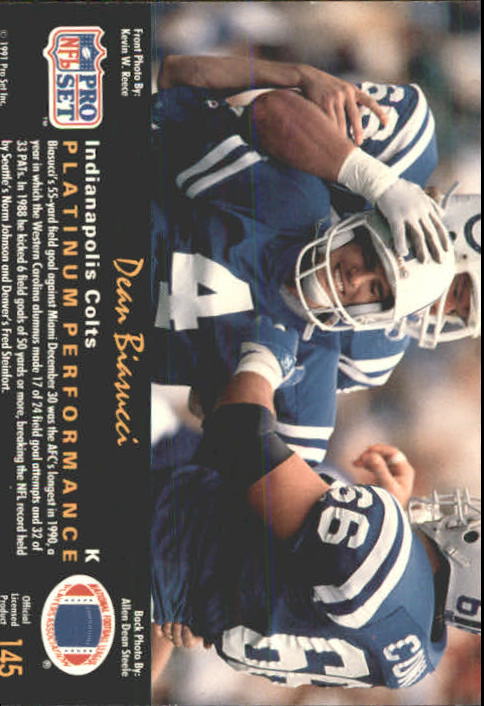 1991 Pro Set Platinum Football Card Pick 1-250