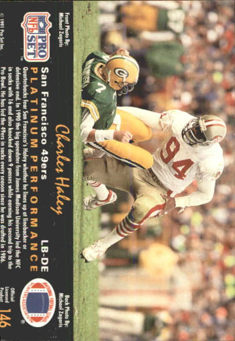 1991 Pro Set Platinum Football Card Pick 1-250