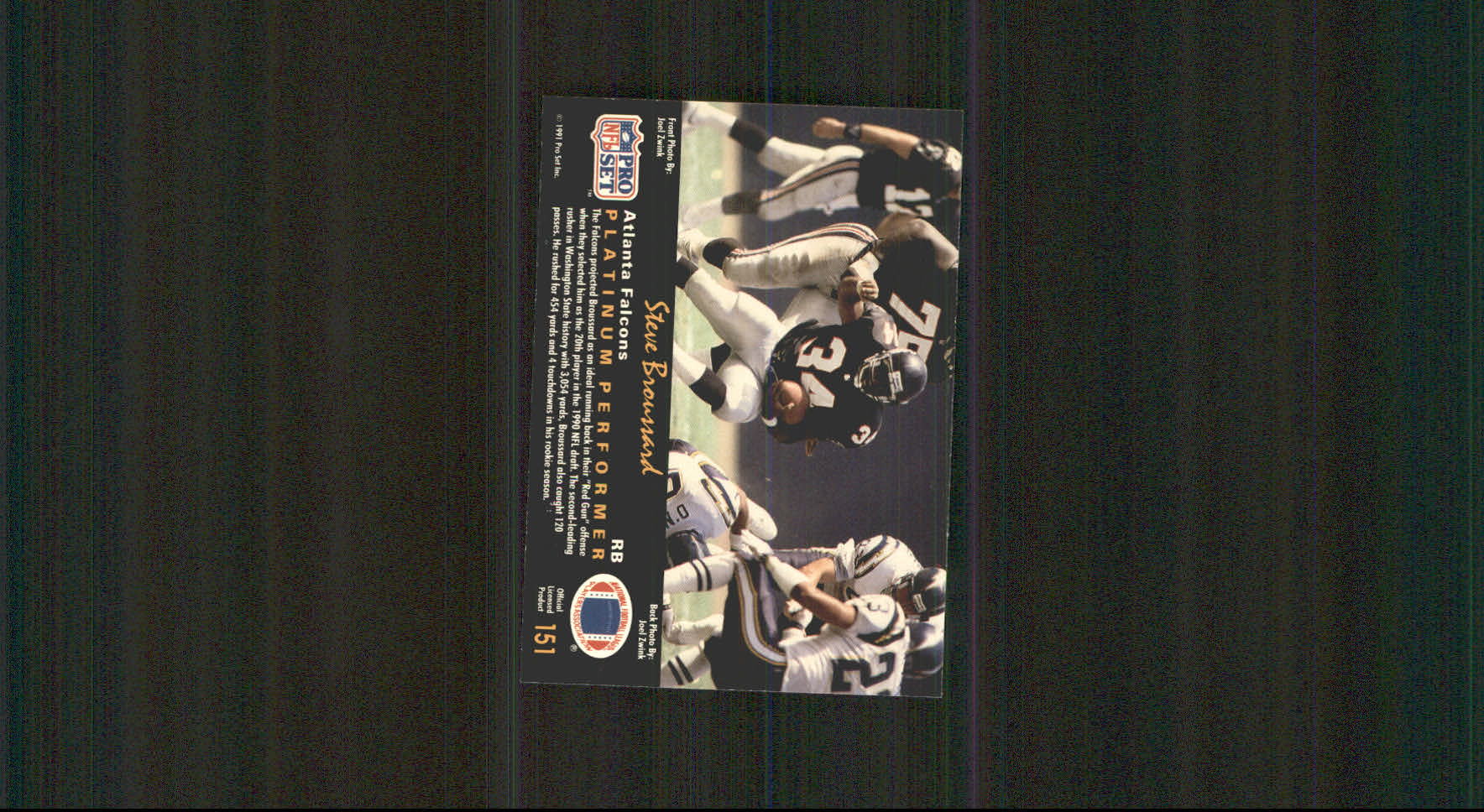 1991 Pro Set Platinum Football Card Pick 1-250