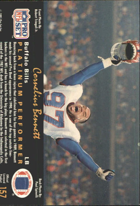 1991 Pro Set Platinum Football Card Pick 1-250