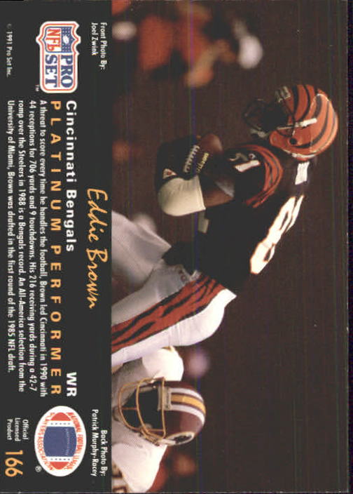 1991 Pro Set Platinum Football Card Pick 1-250