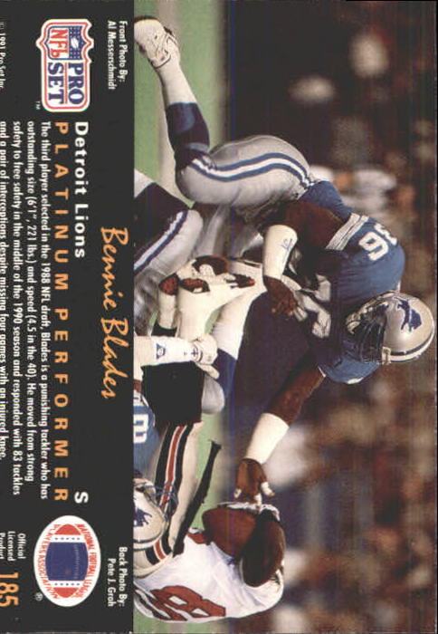 1991 Pro Set Platinum Football Card Pick 1-250