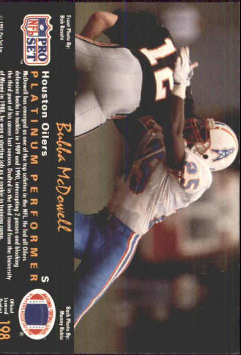 1991 Pro Set Platinum Football Card Pick 1-250