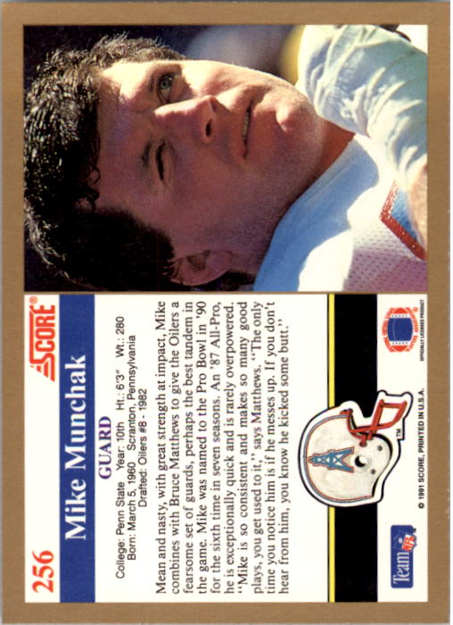 1991 Score Football "Main Set" Cards #251 to #500 Rookies and Veterans - Picture 13 of 499