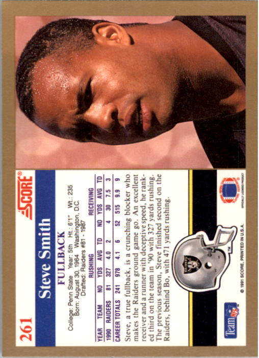 1991 Score Football "Main Set" Cards #251 to #500 Rookies and Veterans - Picture 23 of 499