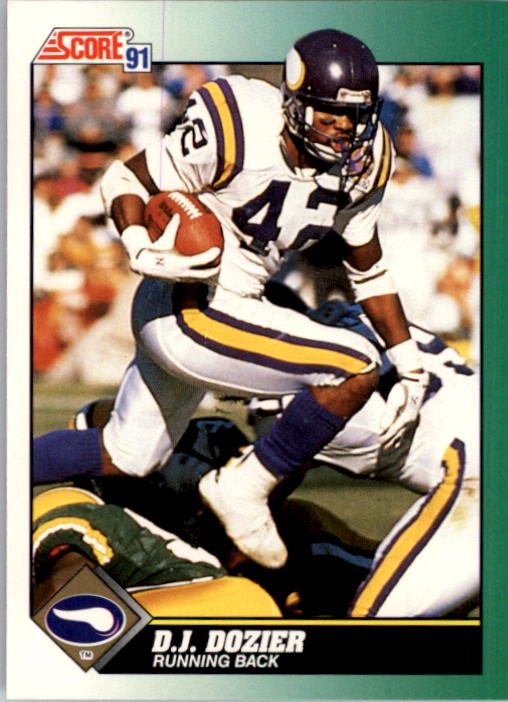 1991 Score Football "Main Set" Cards #251 to #500 Rookies and Veterans - Picture 48 of 499