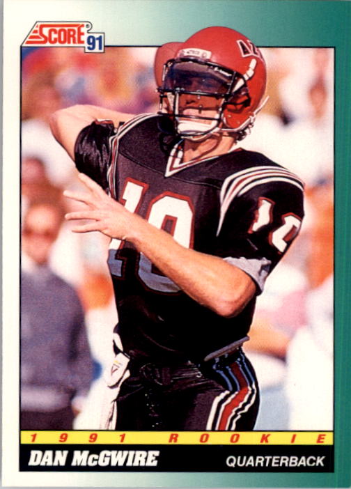 1991 Score Football "Main Set" Cards #251 to #500 Rookies and Veterans - Picture 126 of 499