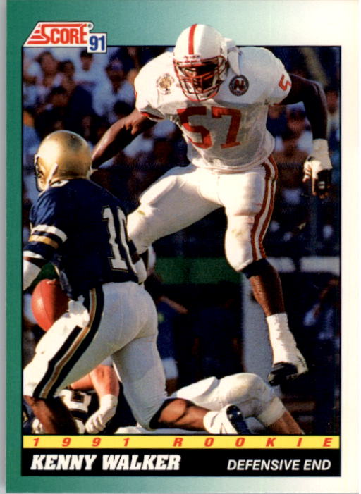 1991 Score Football "Main Set" Cards #251 to #500 Rookies and Veterans - Picture 134 of 499