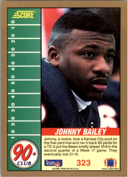 1991 Score Football "Main Set" Cards #251 to #500 Rookies and Veterans - Picture 147 of 499