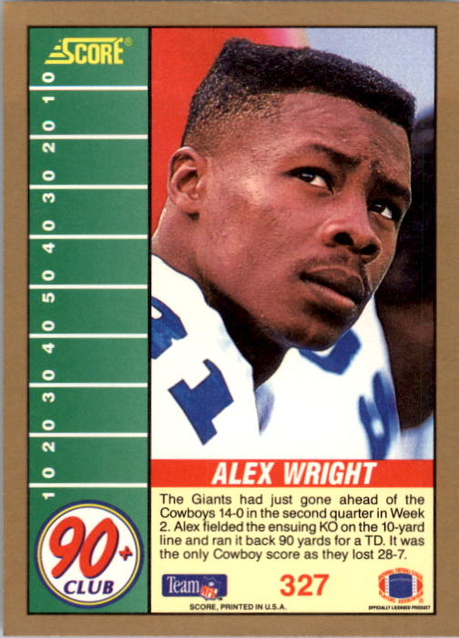1991 Score Football "Main Set" Cards #251 to #500 Rookies and Veterans - Picture 155 of 499