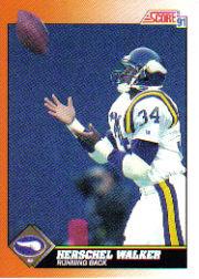 1991 Score Football "Main Set" Cards #251 to #500 Rookies and Veterans - Picture 196 of 499