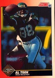 1991 Score Football "Main Set" Cards #251 to #500 Rookies and Veterans - Picture 200 of 499