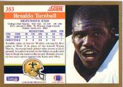 1991 Score Football "Main Set" Cards #251 to #500 Rookies and Veterans - Picture 207 of 499