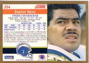 1991 Score Football "Main Set" Cards #251 to #500 Rookies and Veterans - Picture 209 of 499