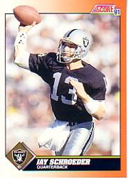 1991 Score Football "Main Set" Cards #251 to #500 Rookies and Veterans - Picture 214 of 499