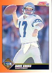 1991 Score Football "Main Set" Cards #251 to #500 Rookies and Veterans - Picture 224 of 499