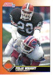 1991 Score Football "Main Set" Cards #251 to #500 Rookies and Veterans - Picture 236 of 499
